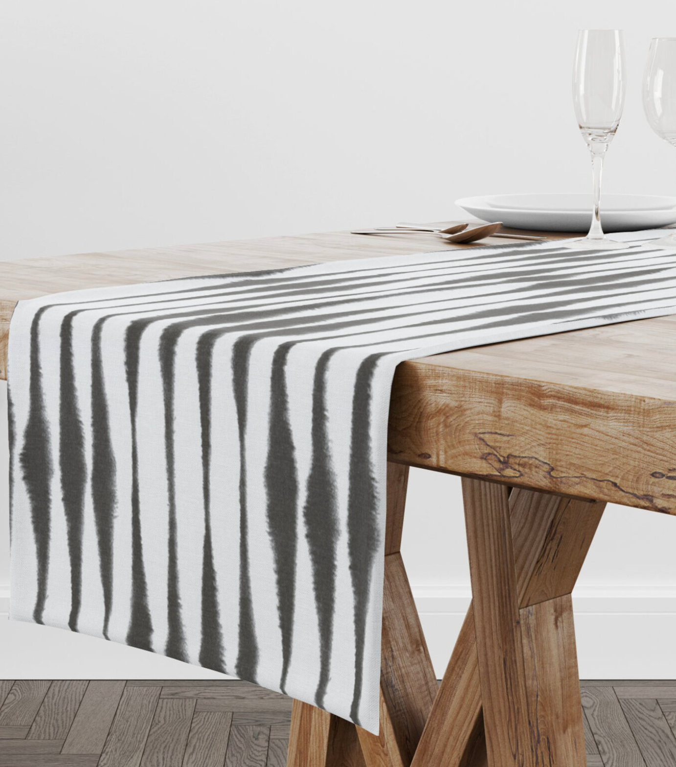 Striped Table Runners – Blue Haven Decor, image size:1382x1568