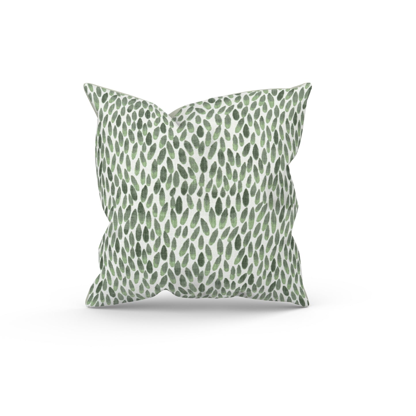 Green Lotus Luxe Outdoor Pillow Cover