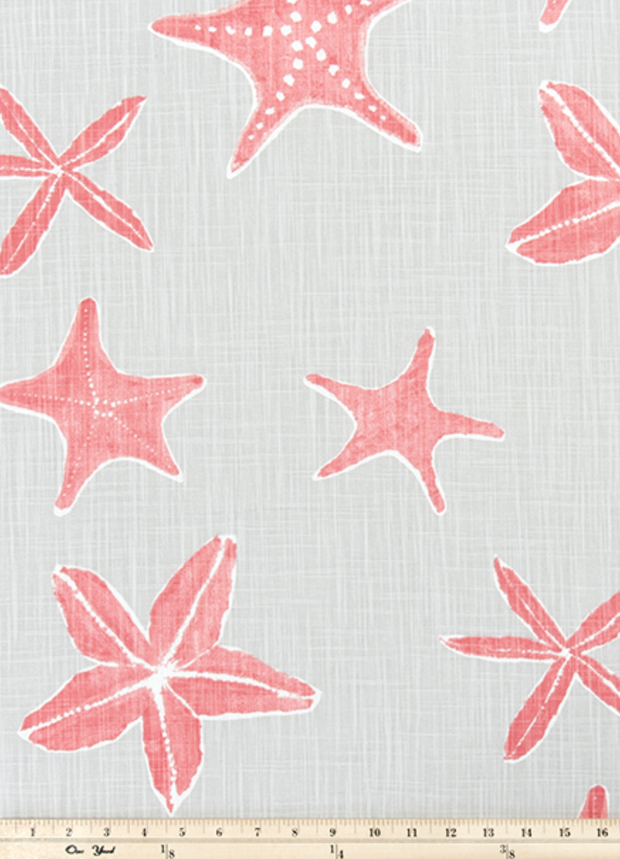 Pink Starfish Table Runner