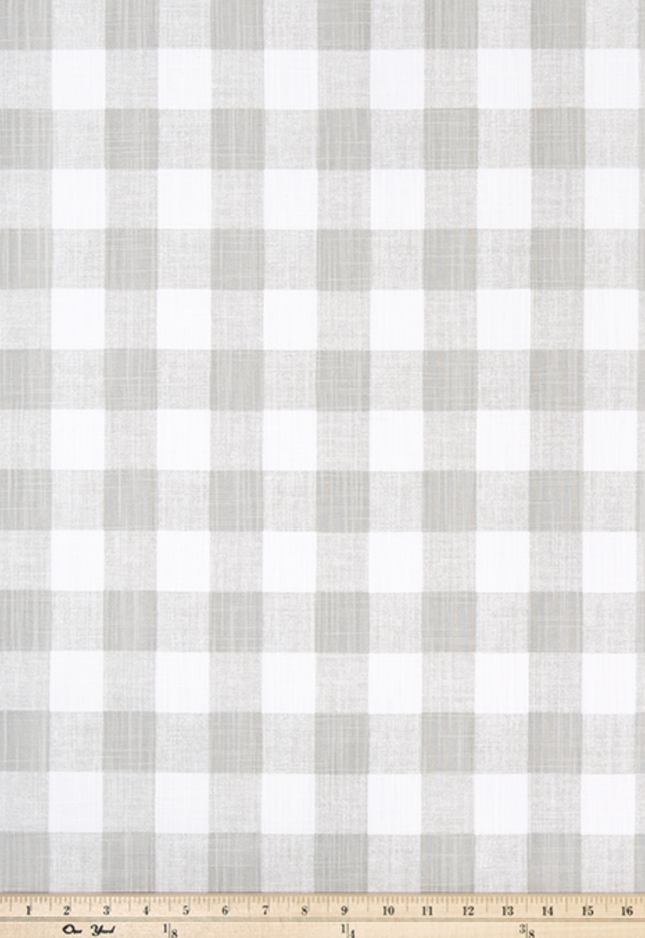 French Grey Buffalo Check Table Runner