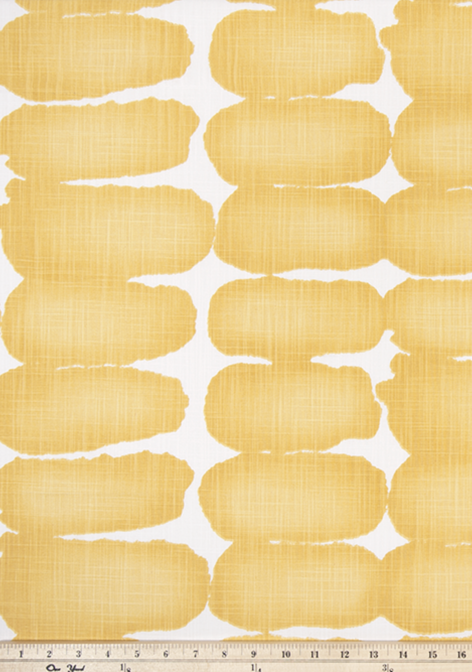 Yellow Shibori Table Runner