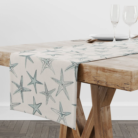 Starfish Table Runner for Beach Decor