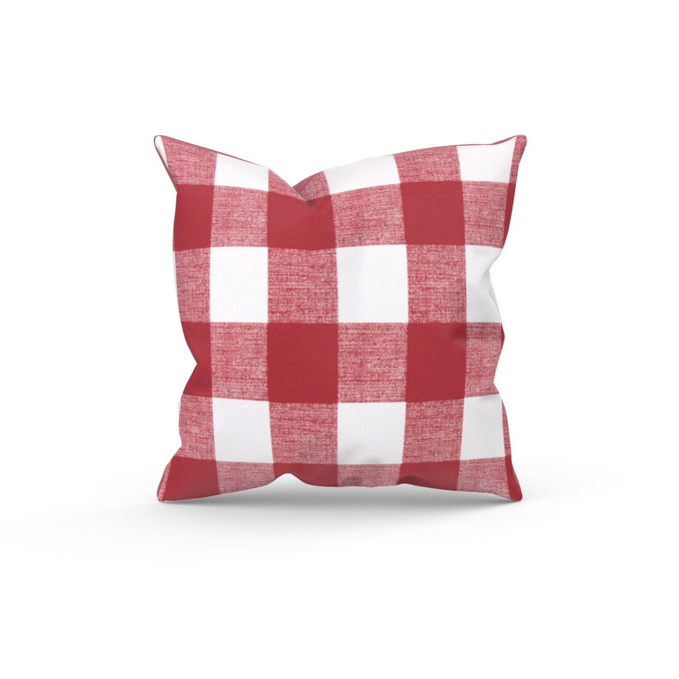 Red Buffalo Check Outdoor Pillow Cover