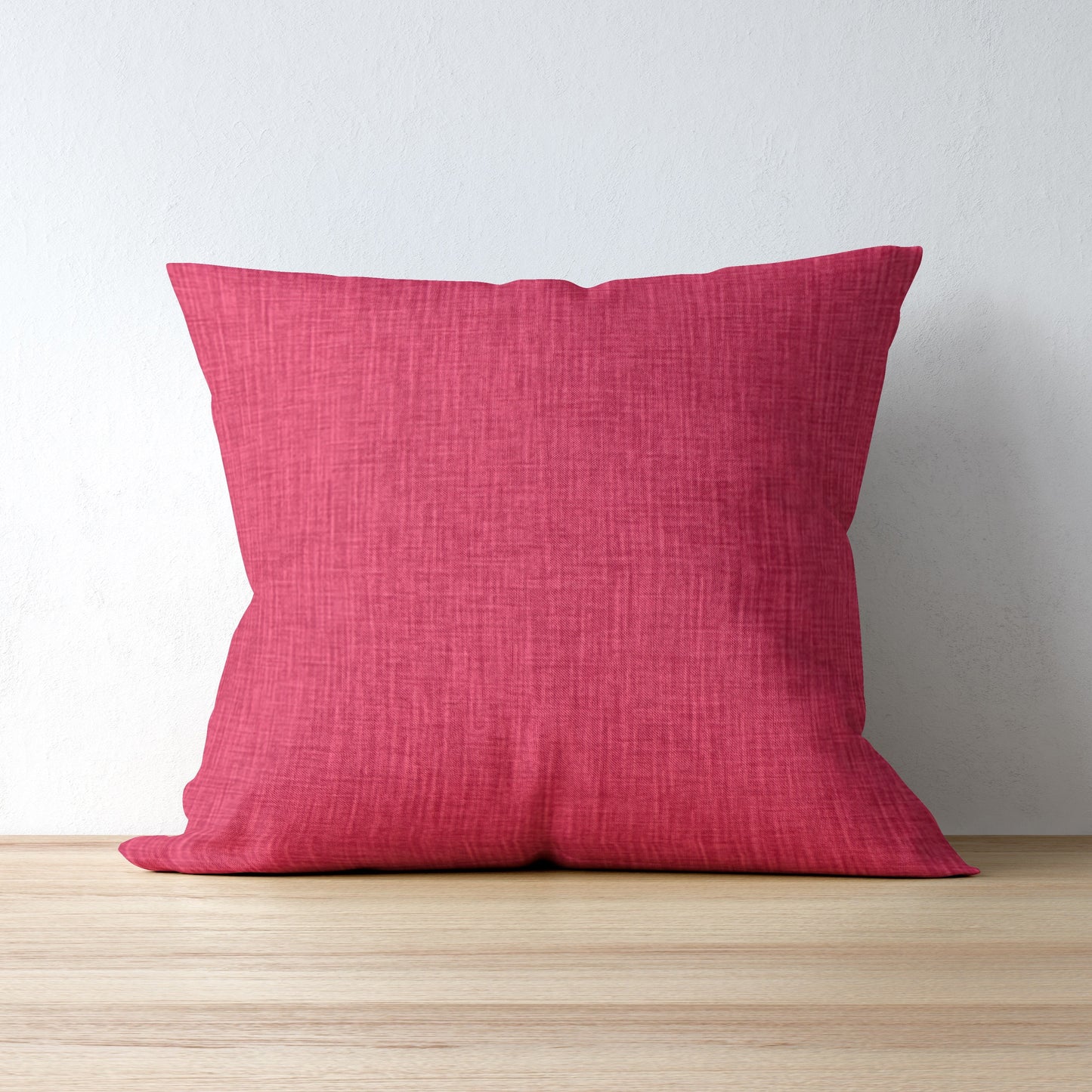 Solid Fuchsia Pink Pillow Cover