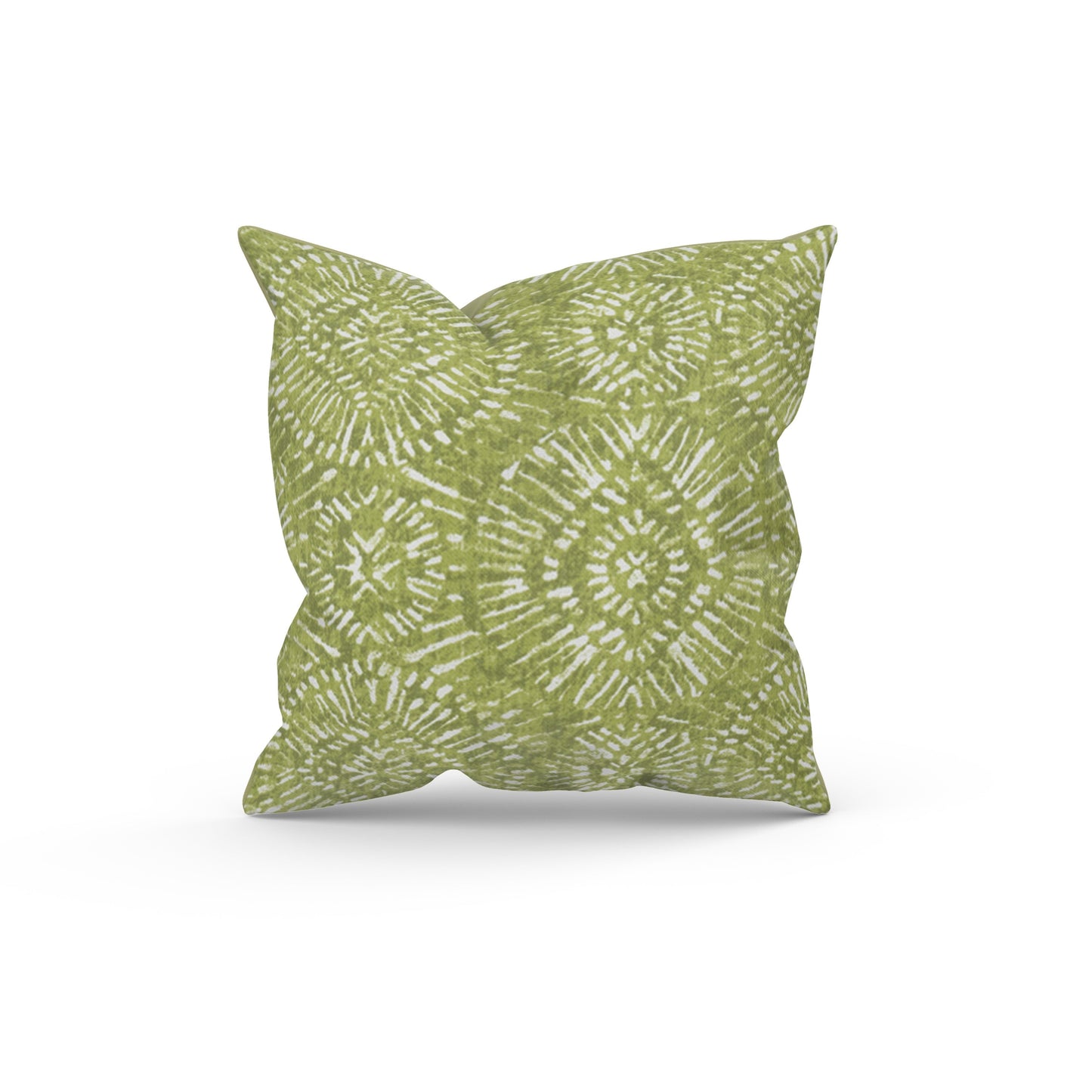 Green Borneo Pillow Cover for Outdoor Living Spaces