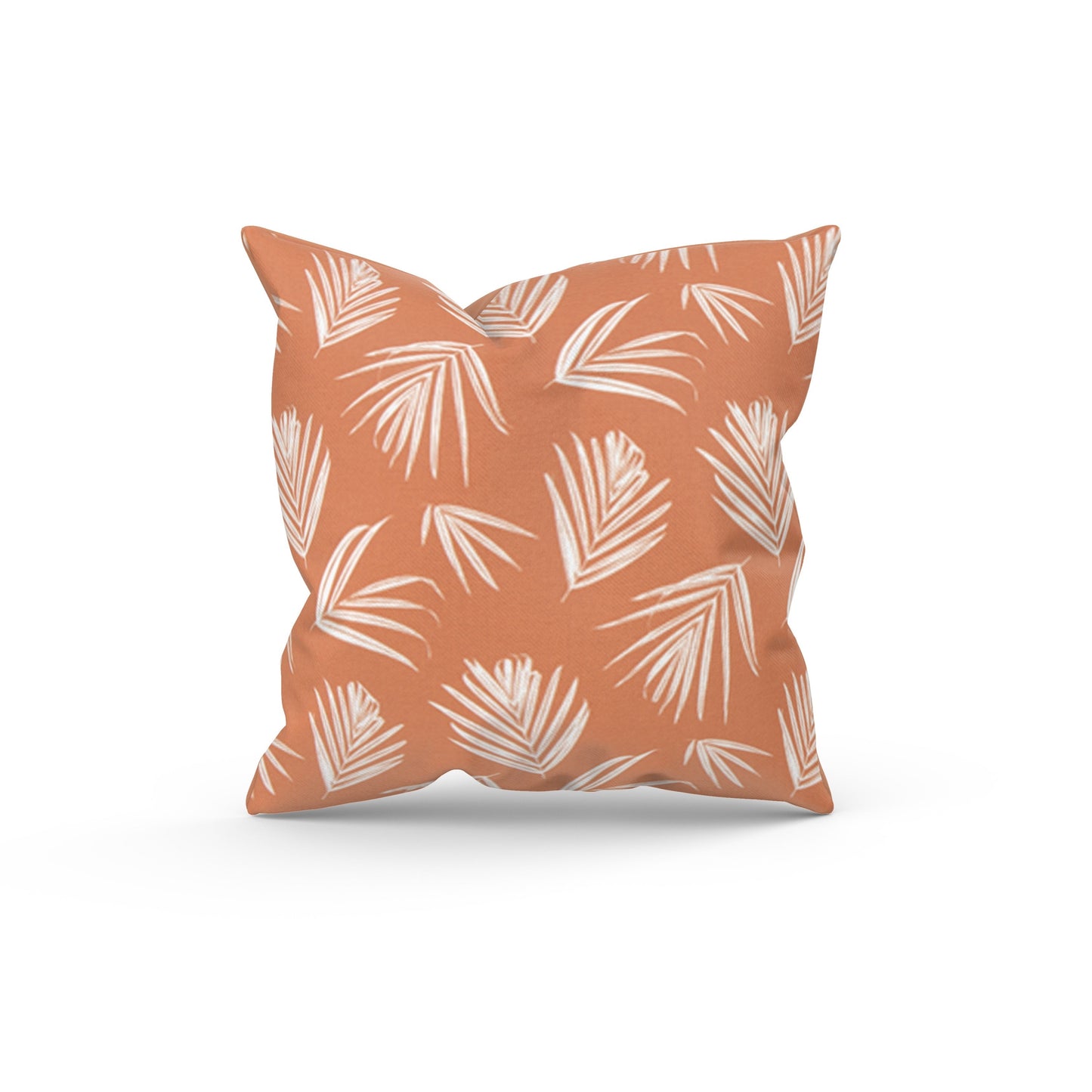 Terra-cotta Orange Tropical Bohemian  Pillow Cover